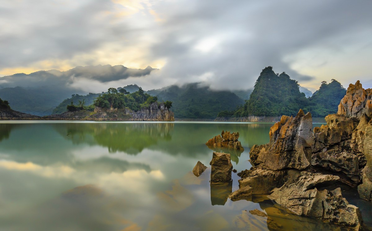 Hồ Thủy Điện Na Hang Tuyên Quang 