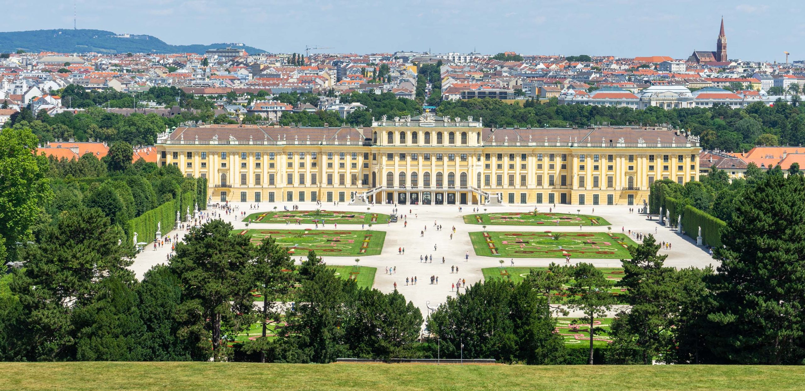 Lâu Đài Schonbrunn Vienna Áo