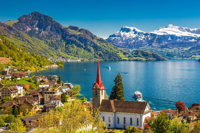 Du Lịch thụy Sỹ - Hồ Lucerne