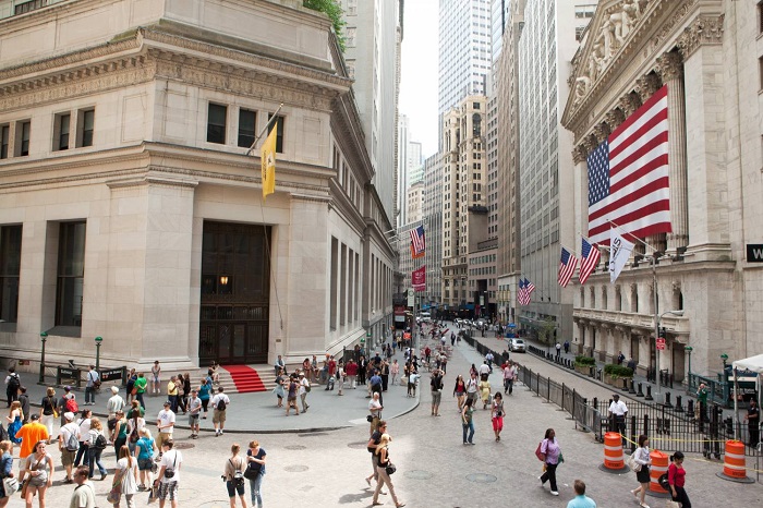 Phố tài chính Wall Street Mỹ