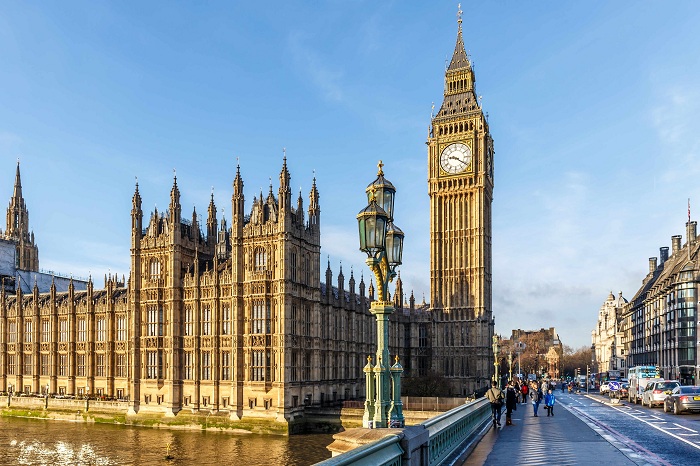 Tháp đồng hồ Big Ben - đồng hồ Elizabeth