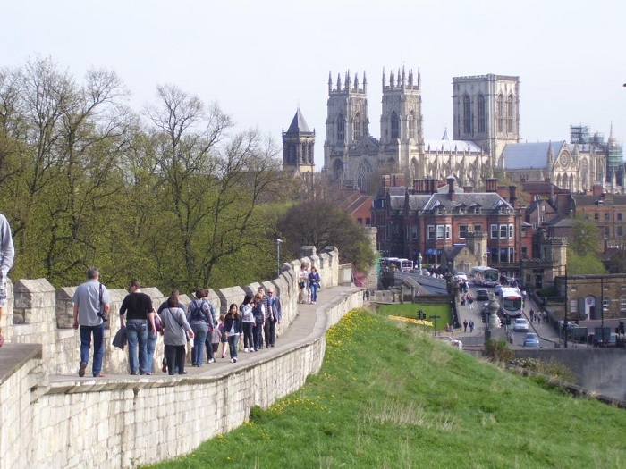 York city walls - Thành York Nước Anh